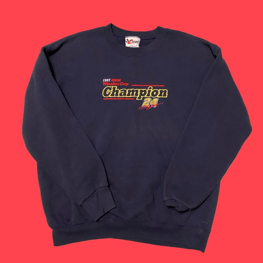 Vtg 1997 Jeff Gordon Chase Authentics Sweatshirt